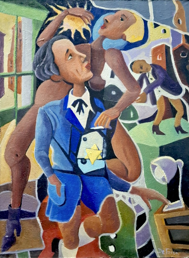 STELLA DI DAVID, acrilico su tela, 2016